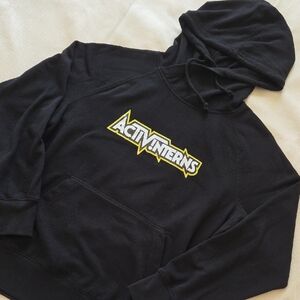 Activinterns Activision Crash Bandicoot Black Hoodie For Interns Size Medium